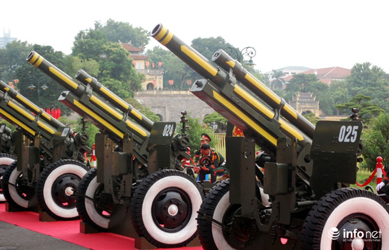 105 quả đại bác nổ vang trời mừng Quốc khánh 2/9 - ảnh 3