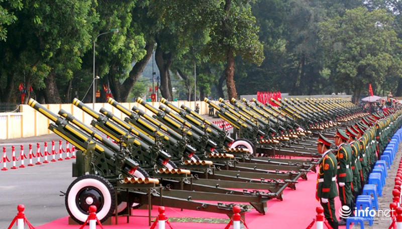105 quả đại bác nổ vang trời mừng Quốc khánh 2/9 - ảnh 6