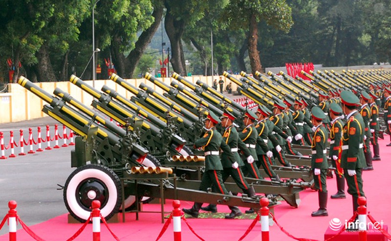 105 quả đại bác nổ vang trời mừng Quốc khánh 2/9 - ảnh 7