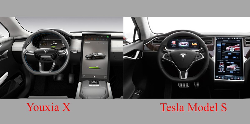 Hãng TQ ra mắt xe “giống” siêu phẩm chạy điện Tesla Model S của Mỹ - ảnh 4