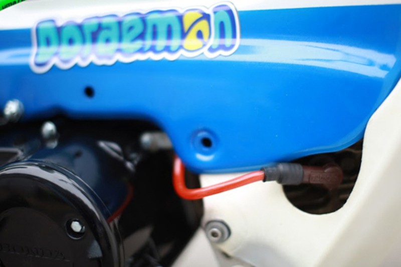 Bất ngờ với Honda Chaly phiên bản Doremon 130cc: Nhỏ mà có võ - ảnh 11