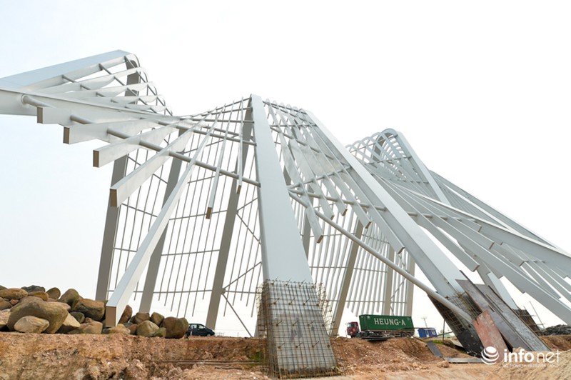 Cận cảnh cổng chào gần 200 tỷ của tỉnh Quảng Ninh - ảnh 7