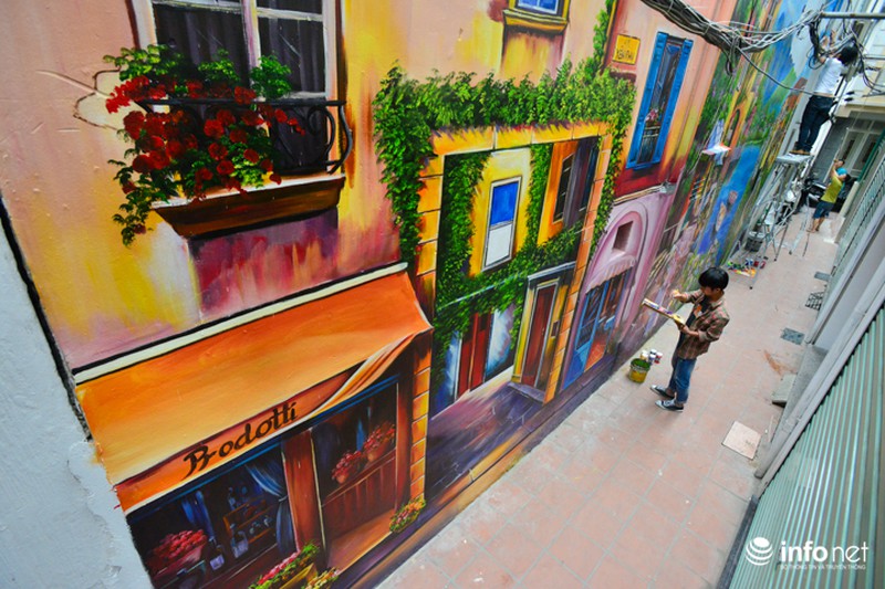 Ngõ nhỏ Venice tuyệt đẹp giữa lòng thủ đô - ảnh 1