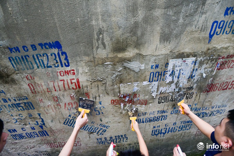 Cựu binh Hoa Kỳ mở chiến dịch dọn dẹp rác trên tường - ảnh 8