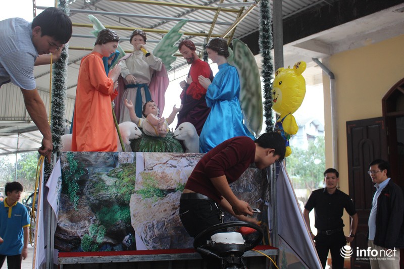 Hà Tĩnh: Rộn ràng trước đêm đón Noel - ảnh 9