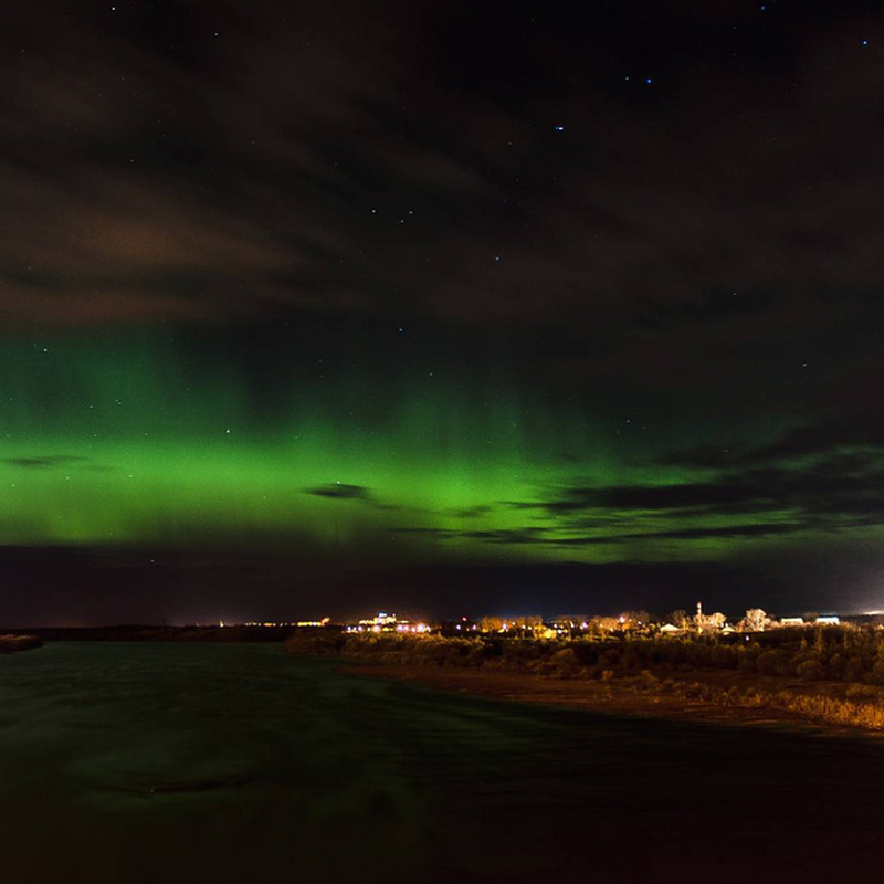 Mãn nhãn với hiện tượng cực quang ở Nga - ảnh 13