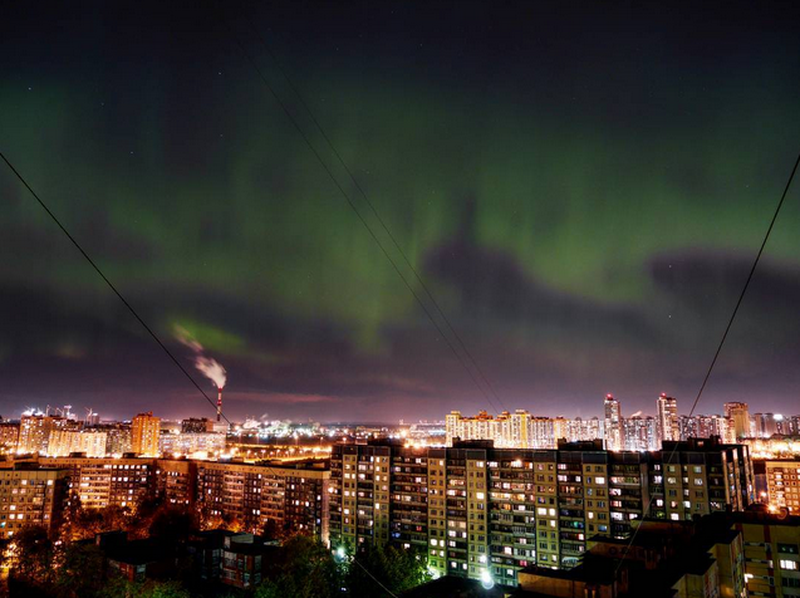Mãn nhãn với hiện tượng cực quang ở Nga - ảnh 9