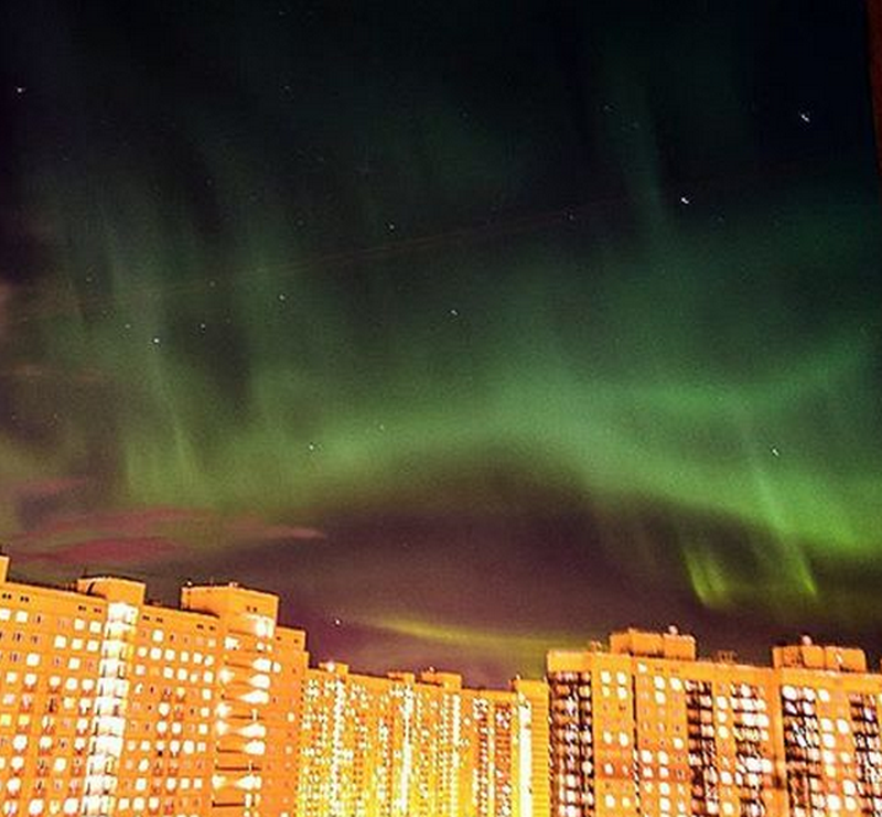 Mãn nhãn với hiện tượng cực quang ở Nga - ảnh 4