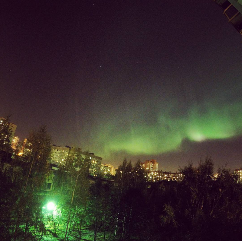 Mãn nhãn với hiện tượng cực quang ở Nga - ảnh 6