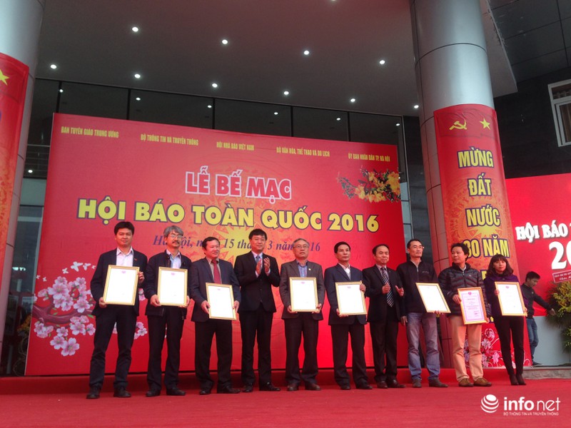 Bế mạc Hội Báo toàn quốc 2016, trao 65 giải thưởng - ảnh 5