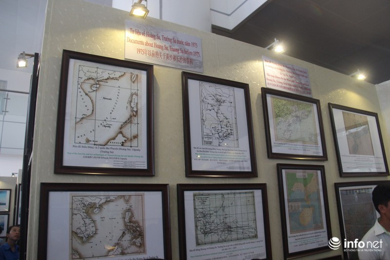 Sinh viên, học sinh Long An háo hức với triển lãm bản đồ Hoàng Sa, Trường Sa - ảnh 12