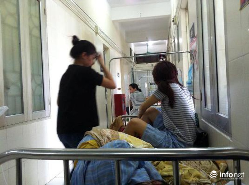 Hà Nội: Dịch sốt xuất huyết bùng phát, bệnh nhân nằm la liệt ngoài hành lang - ảnh 1