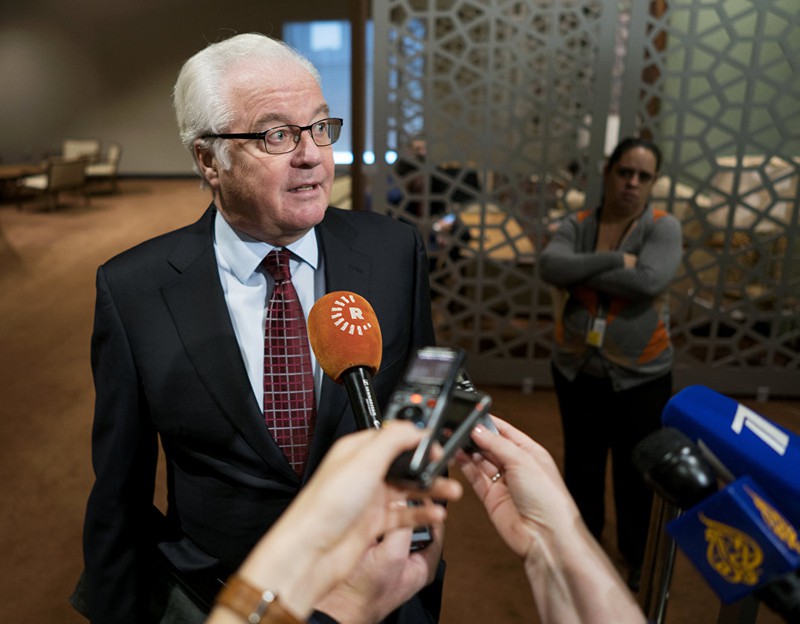 Những hình ảnh đáng nhớ của cố Đại sứ Nga tại Liên Hiệp Quốc Churkin - ảnh 2