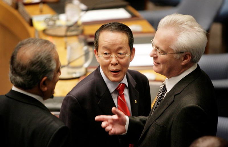 Những hình ảnh đáng nhớ của cố Đại sứ Nga tại Liên Hiệp Quốc Churkin - ảnh 3
