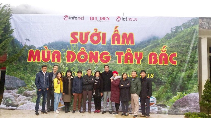 Đoàn thiện nguyện “Sưởi ấm mùa đông Tây Bắc” Báo Bưu điện Việt Nam trở lại Tủa Sín Chải - ảnh 19