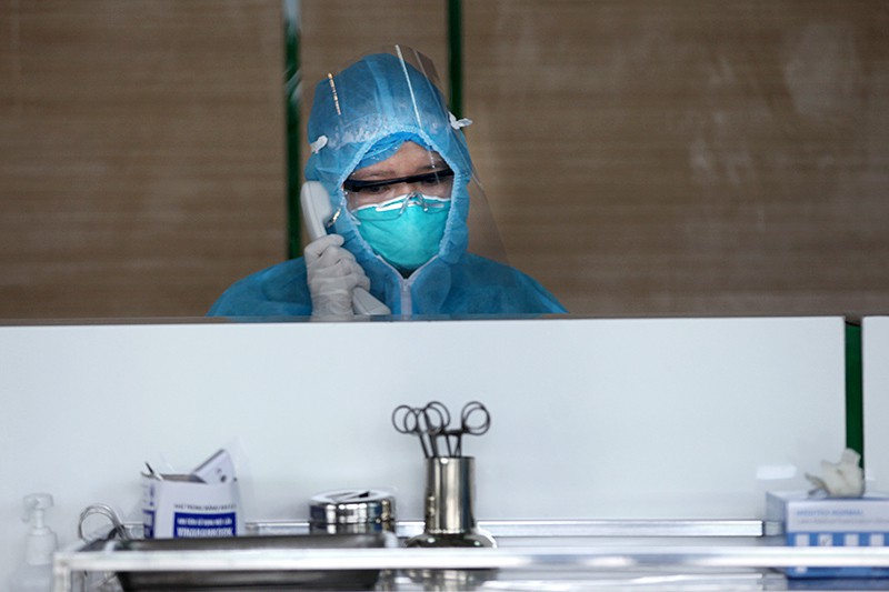 Bên trong phòng cách ly đặc biệt điều trị bệnh nhân Covid-19