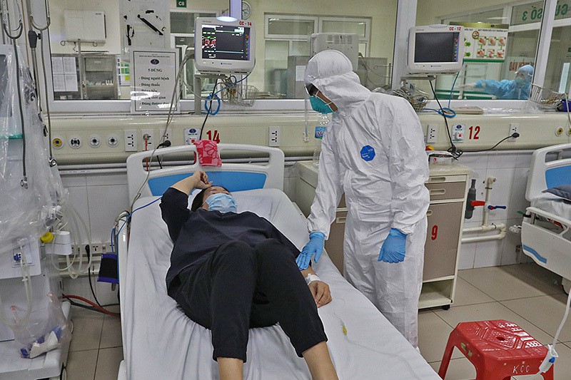 Bên trong phòng cách ly đặc biệt điều trị bệnh nhân Covid-19