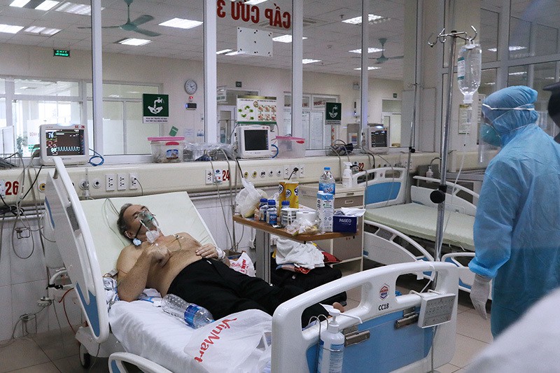 Bên trong phòng cách ly đặc biệt điều trị bệnh nhân Covid-19