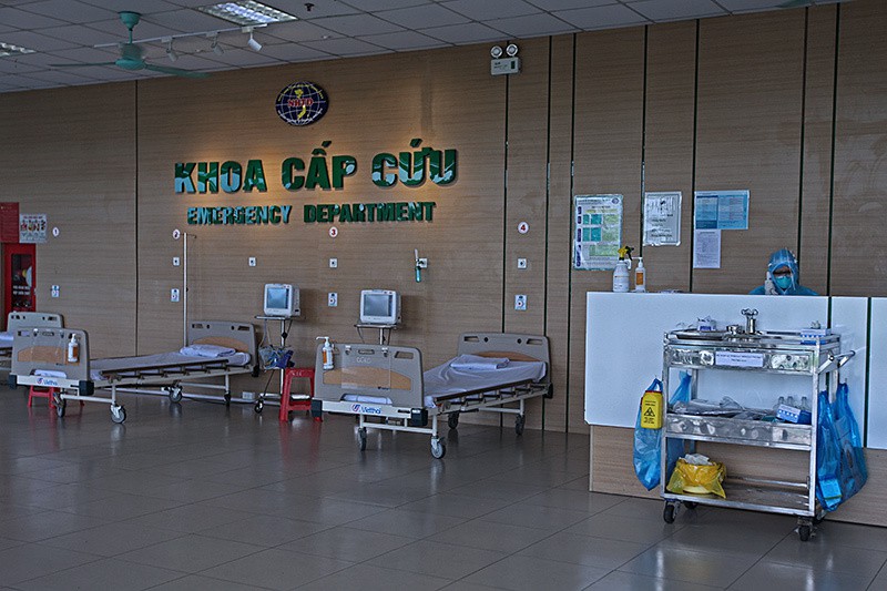 Bên trong phòng cách ly đặc biệt điều trị bệnh nhân Covid-19