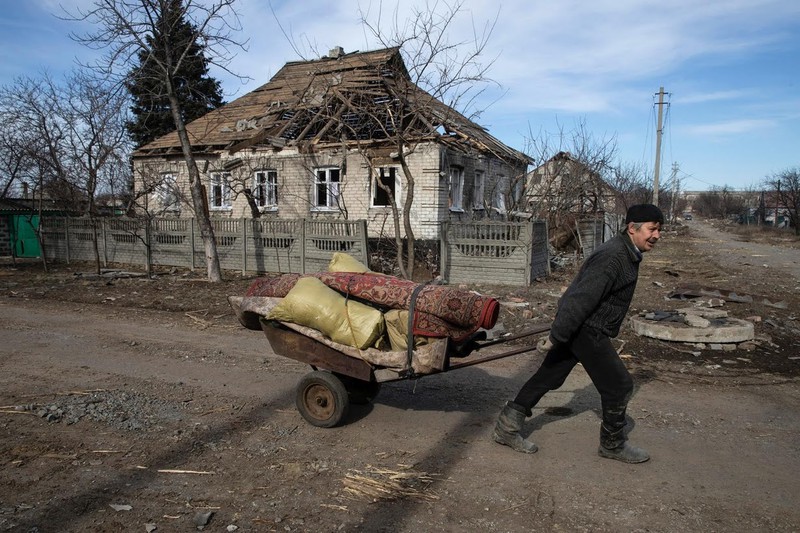 Ukraine: Những gì còn lại ở Debaltseve sau các trận đánh - ảnh 14