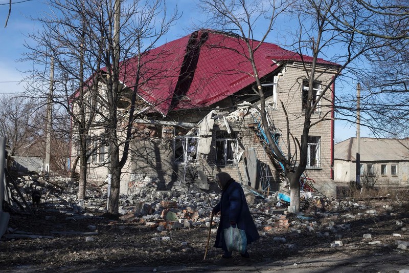 Ukraine: Những gì còn lại ở Debaltseve sau các trận đánh - ảnh 15