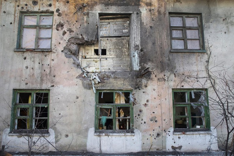 Ukraine: Những gì còn lại ở Debaltseve sau các trận đánh - ảnh 7