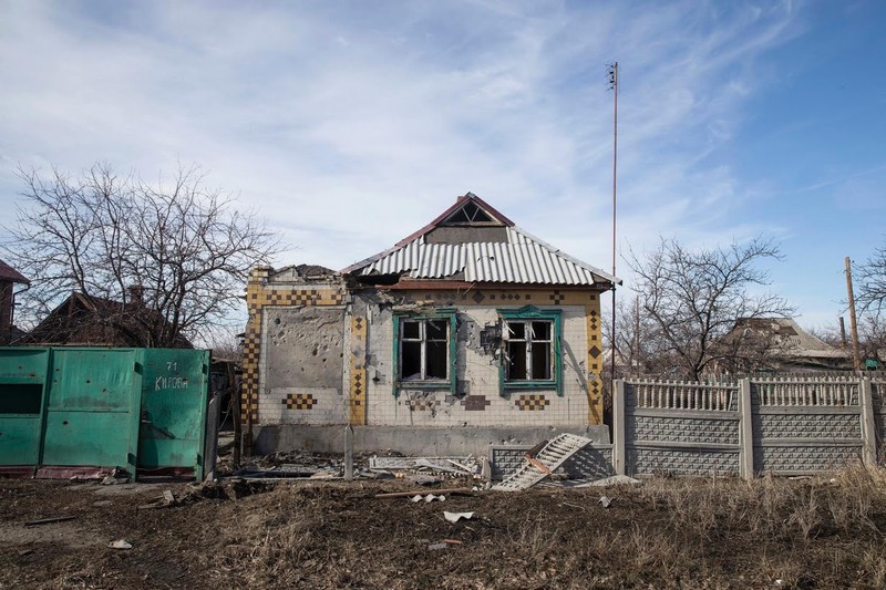 Ukraine: Những gì còn lại ở Debaltseve sau các trận đánh - ảnh 10