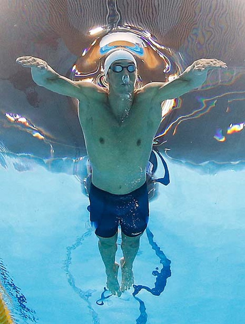 Chùm ảnh dưới nước độc đáo ở Olympic 2012