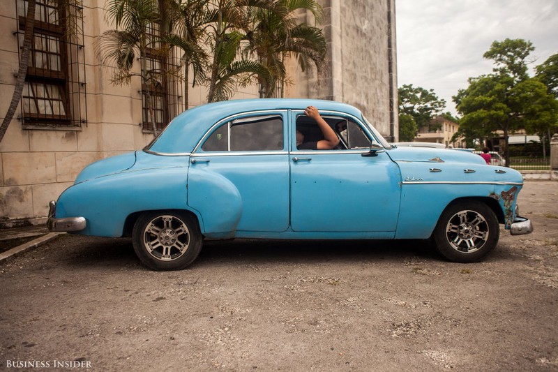 Thiên đường xe cổ trên đường phố Cuba - ảnh 1