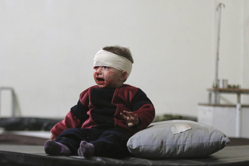 Cuộc sống đau thương của những đứa trẻ Syria giữa tâm điểm chiến sự - ảnh 5