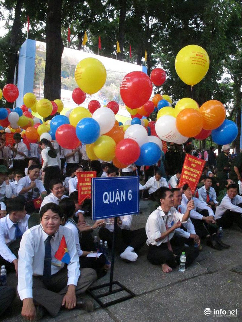 Toàn cảnh lễ Diễu binh chào mừng 40 năm Thống nhất đất nước (30/4/2015) - ảnh 79