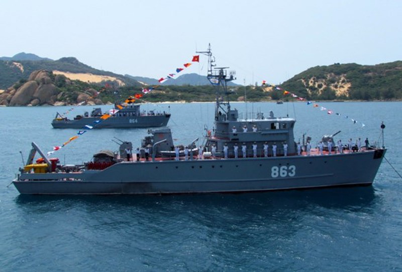 [Ảnh] Hải quân Việt Nam duyệt binh chào mừng 60 năm thành lập - ảnh 19