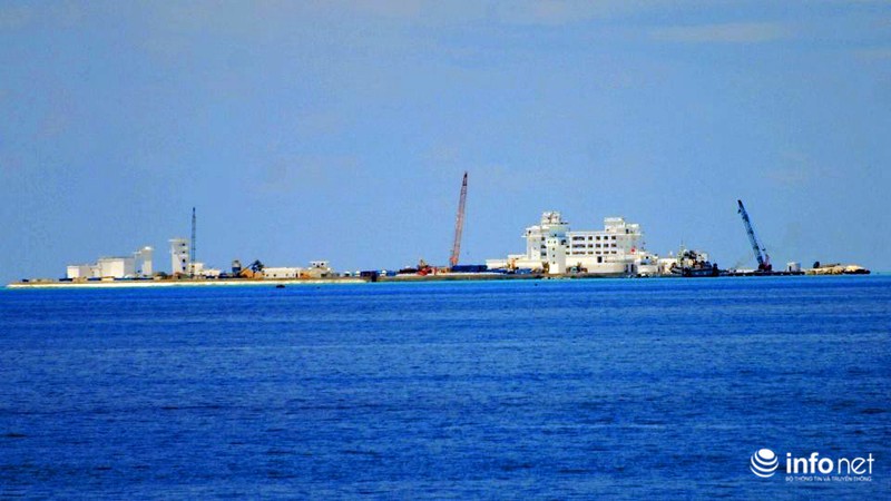 Ra Trường Sa, tận mắt thấy công trình trái phép của Trung Quốc ở Gạc Ma - ảnh 4