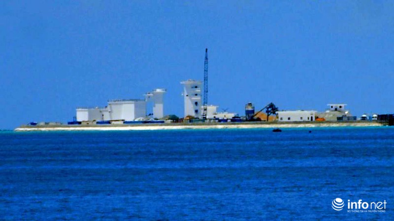 Ra Trường Sa, tận mắt thấy công trình trái phép của Trung Quốc ở Gạc Ma - ảnh 6