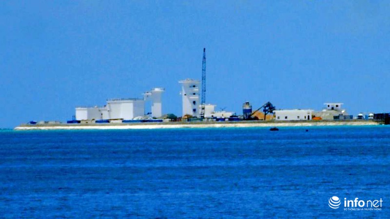 Ra Trường Sa, tận mắt thấy công trình trái phép của Trung Quốc ở Gạc Ma - ảnh 8