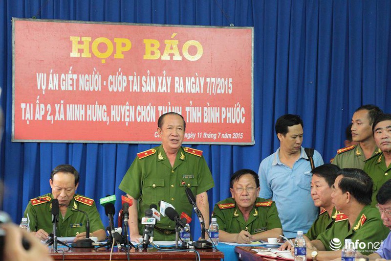 Họp báo: Thông tin kết quả điều tra ban đầu vụ thảm sát 6 người ở Bình Phước - ảnh 3