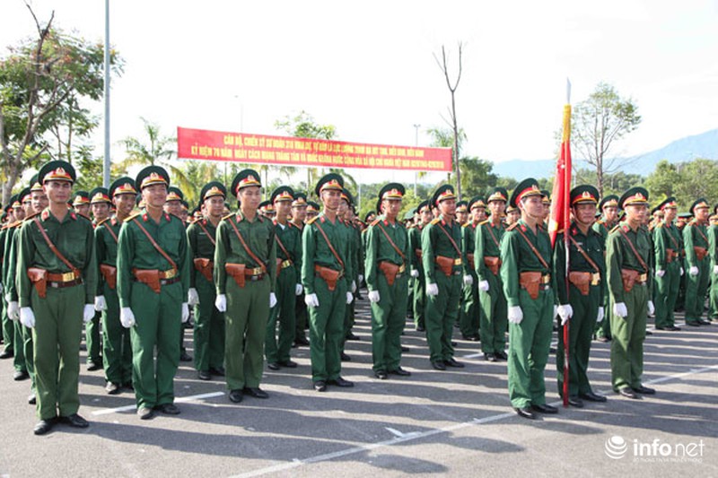Các khối luyện tập chuẩn bị lễ Diễu binh ngày Quốc khánh 2/9 - ảnh 11