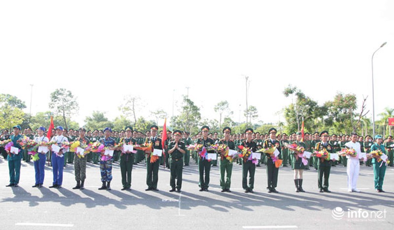Các khối luyện tập chuẩn bị lễ Diễu binh ngày Quốc khánh 2/9 - ảnh 12