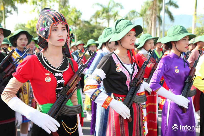 Các khối luyện tập chuẩn bị lễ Diễu binh ngày Quốc khánh 2/9 - ảnh 15