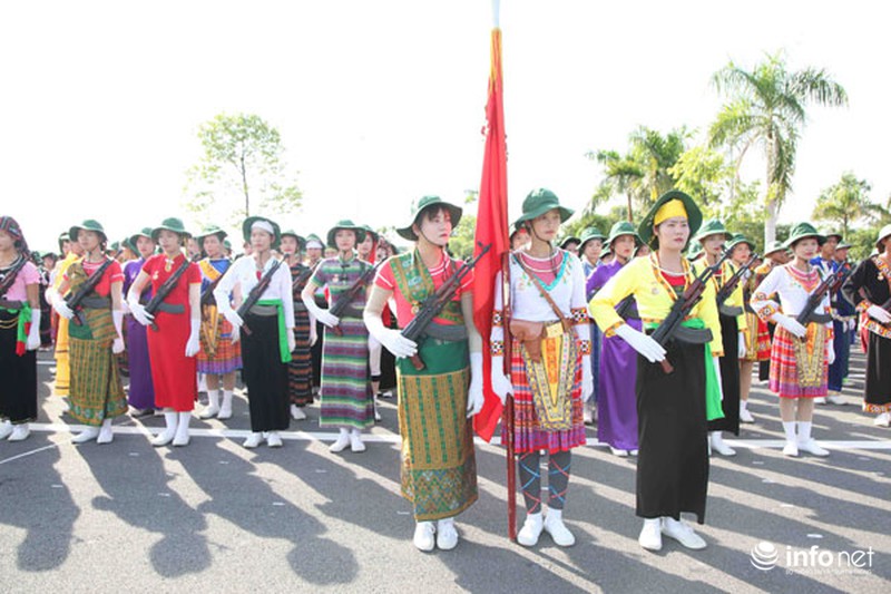 Các khối luyện tập chuẩn bị lễ Diễu binh ngày Quốc khánh 2/9 - ảnh 16