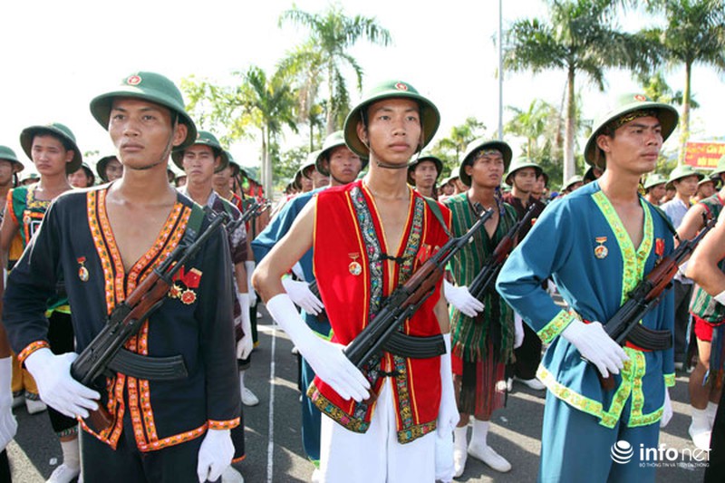 Các khối luyện tập chuẩn bị lễ Diễu binh ngày Quốc khánh 2/9 - ảnh 17