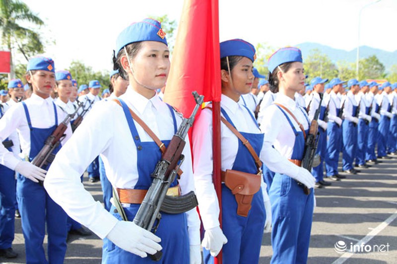 Các khối luyện tập chuẩn bị lễ Diễu binh ngày Quốc khánh 2/9 - ảnh 19