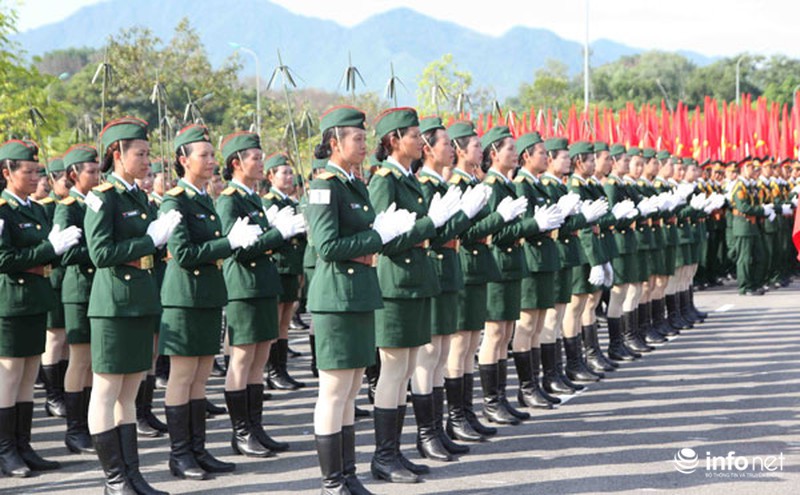 Các khối luyện tập chuẩn bị lễ Diễu binh ngày Quốc khánh 2/9 - ảnh 9