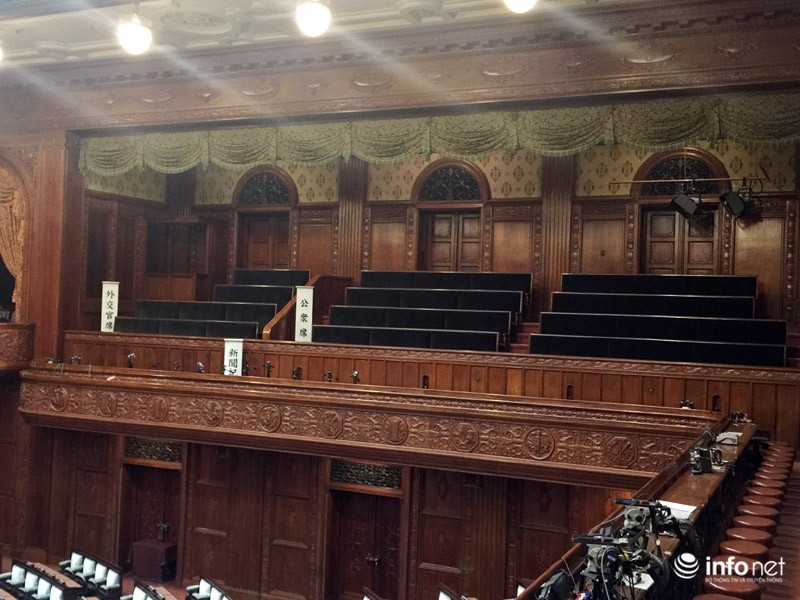 “Ngó” qua khu vực báo chí tác nghiệp tại Hạ viện Nhật Bản - ảnh 7