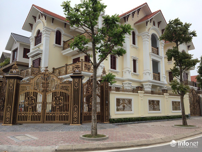 Những biệt thự hàng chục tỷ đồng lộng lẫy ở ven đô Hà Nội - ảnh 10