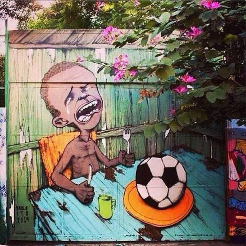 Một Brazil giận dữ và đáng buồn bên lề World Cup 2014 - ảnh 2