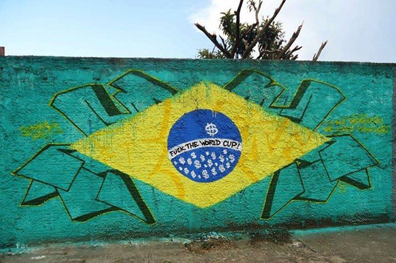 Một Brazil giận dữ và đáng buồn bên lề World Cup 2014 - ảnh 6
