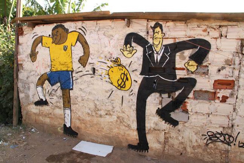 Một Brazil giận dữ và đáng buồn bên lề World Cup 2014 - ảnh 8