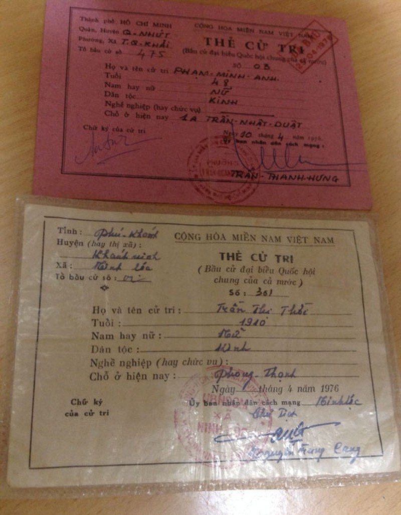 Nhà sưu tập gìn giữ 250 thẻ cử tri của các kỳ bầu cử Quốc hội - ảnh 4