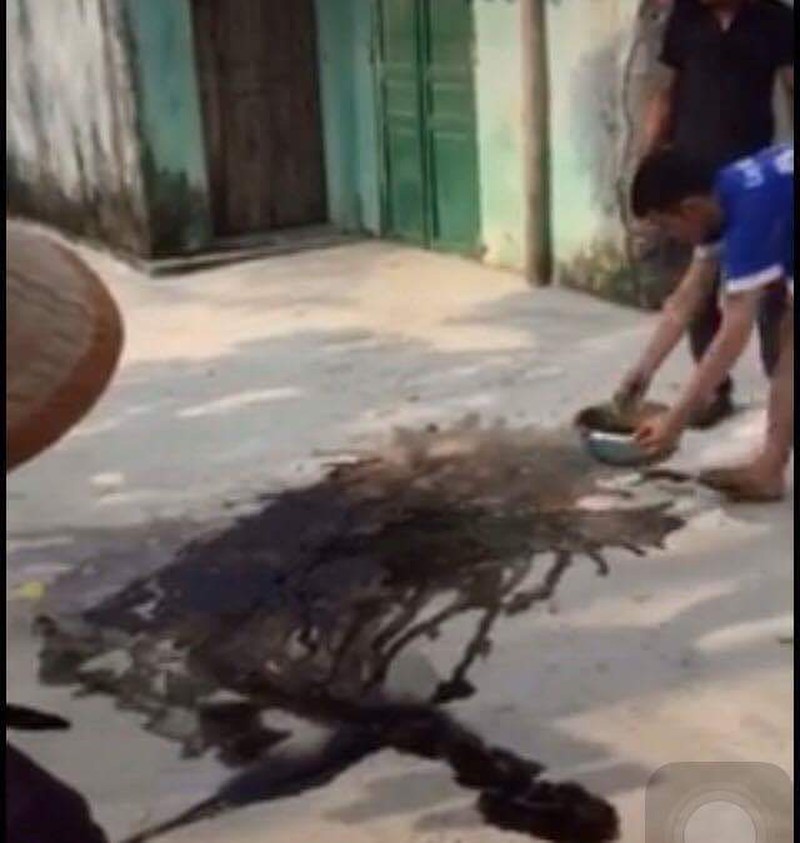 Quảng Ninh: Vỡ téc chứa xăng dầu, giếng nhà dân ô nhiễm nặng - ảnh 9